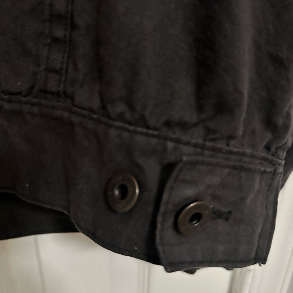 Flint & Tinder Waxed Canvas Trucker  size Medium Flannel Lined - Picture 5 of 12